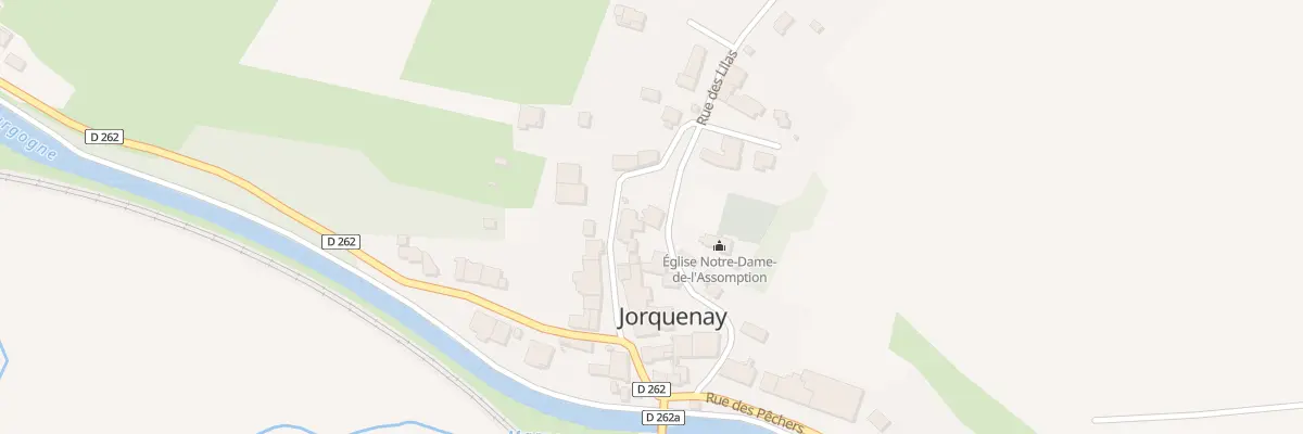 Plan du 8 Rue des Lilas à Humes-Jorquenay