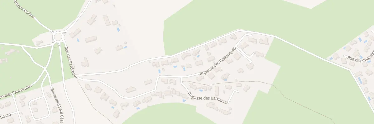 Plan du 395 Imp des Restanques aux Pennes-Mirabeau