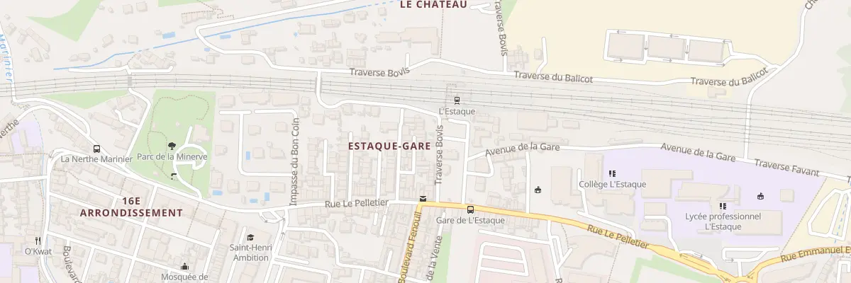 Plan du 27 Tra Bovis à Marseille 16e Arrondissement