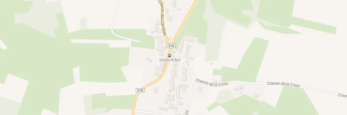 Plan du 40 Rte d’Optevoz à Siccieu-Saint-Julien-et-Carisieu