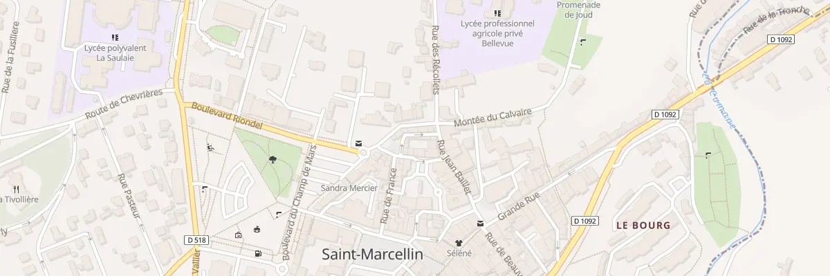 Plan du 3 Rue du Four à Saint-Marcellin
