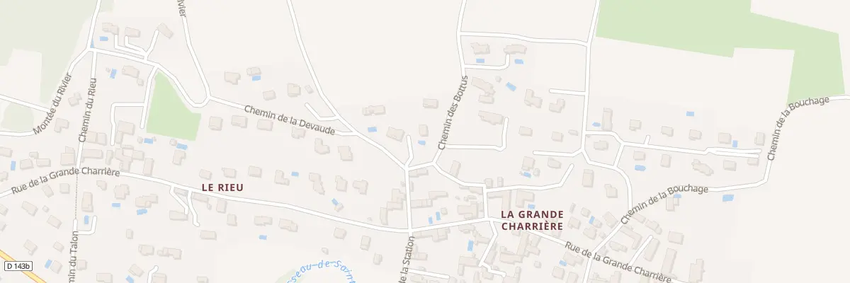 Plan du 15 Che des Bottus à Saint-Savin
