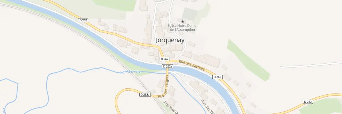 Plan du 5 Pl du Pont Tournant à Humes-Jorquenay