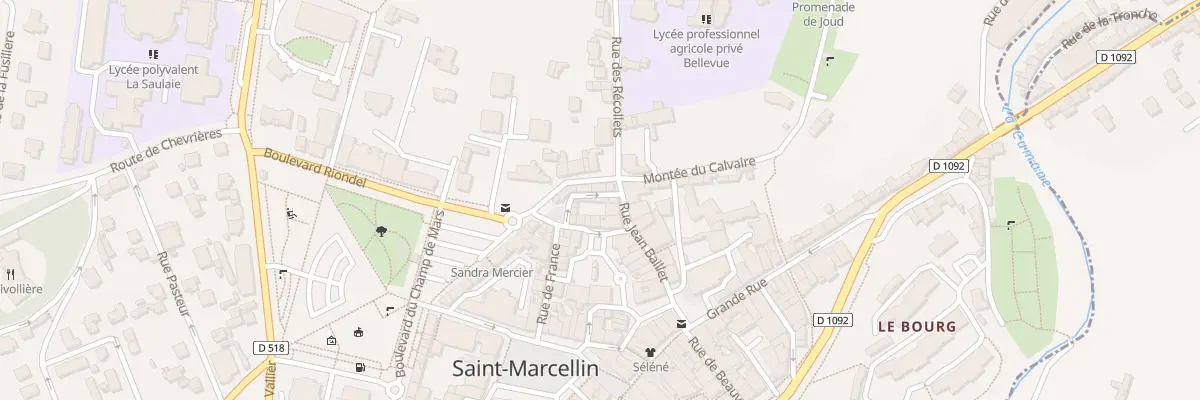 Plan du 1A Rue du Four à Saint-Marcellin