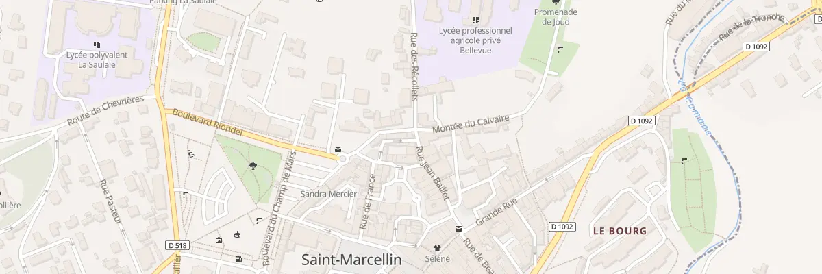 Plan du 19 Rue Jean Baillet à Saint-Marcellin