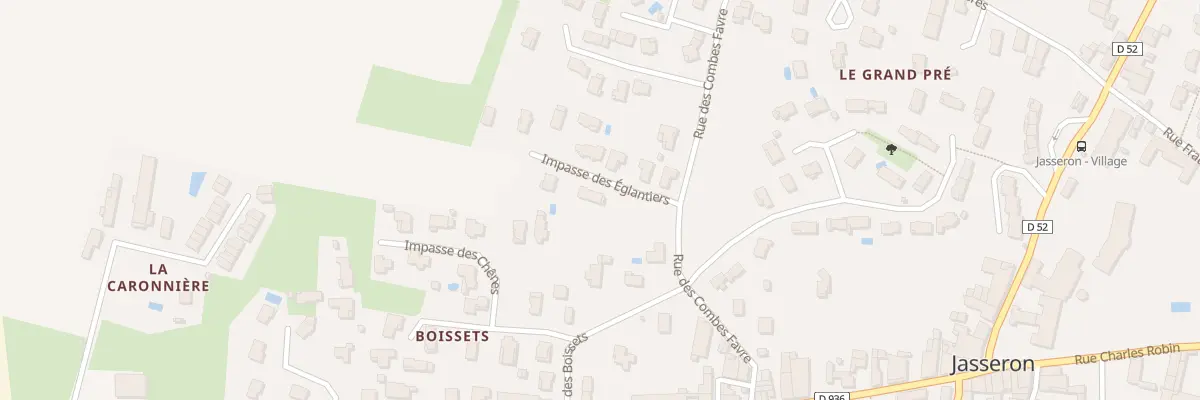 Plan du 181 Rue des Combes Favre à Jasseron
