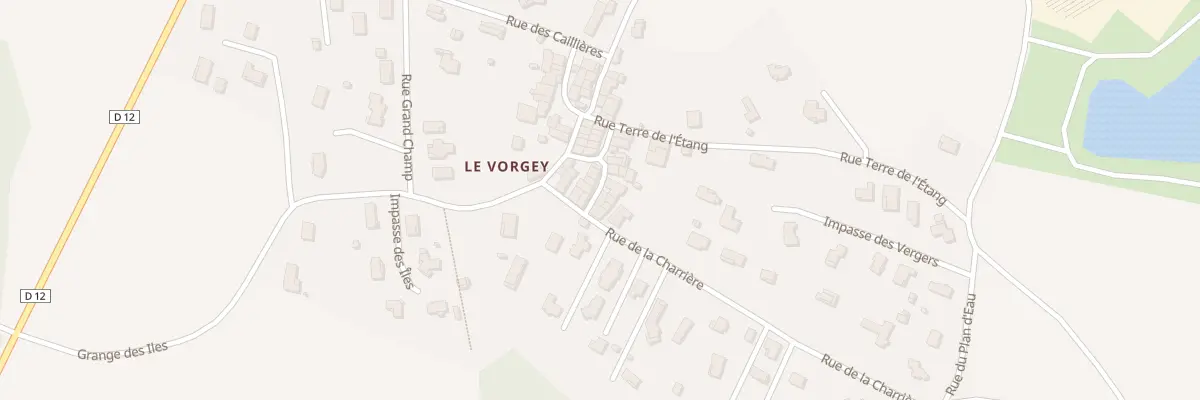 Plan du 5793 Rue du Four à Ambronay