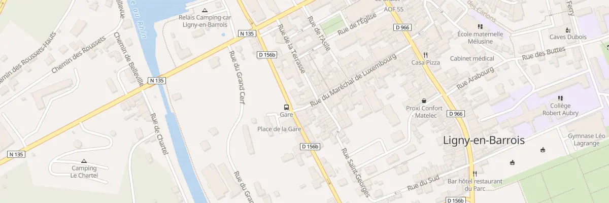 Plan du 48 Rue Marechal de Luxembourg à Ligny-en-Barrois