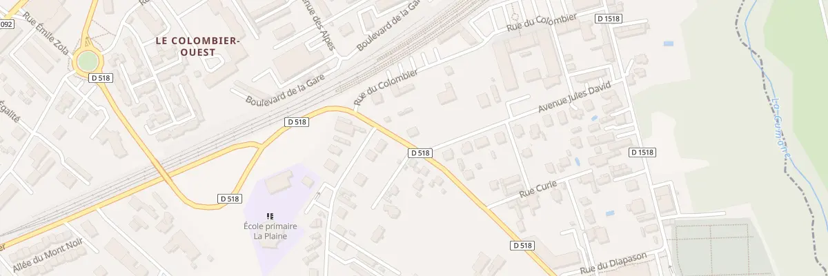 Plan du 5 Rue Jean Rony à Saint-Marcellin