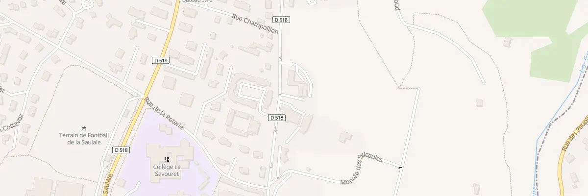 Plan du 6B Av de Saint Vérand à Saint-Marcellin