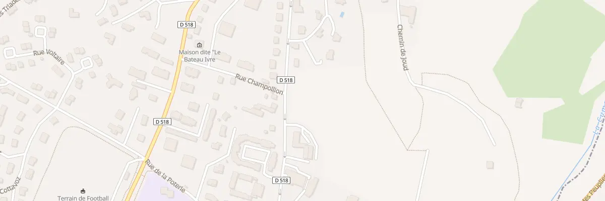 Plan du 12B Av de Saint Vérand à Saint-Marcellin