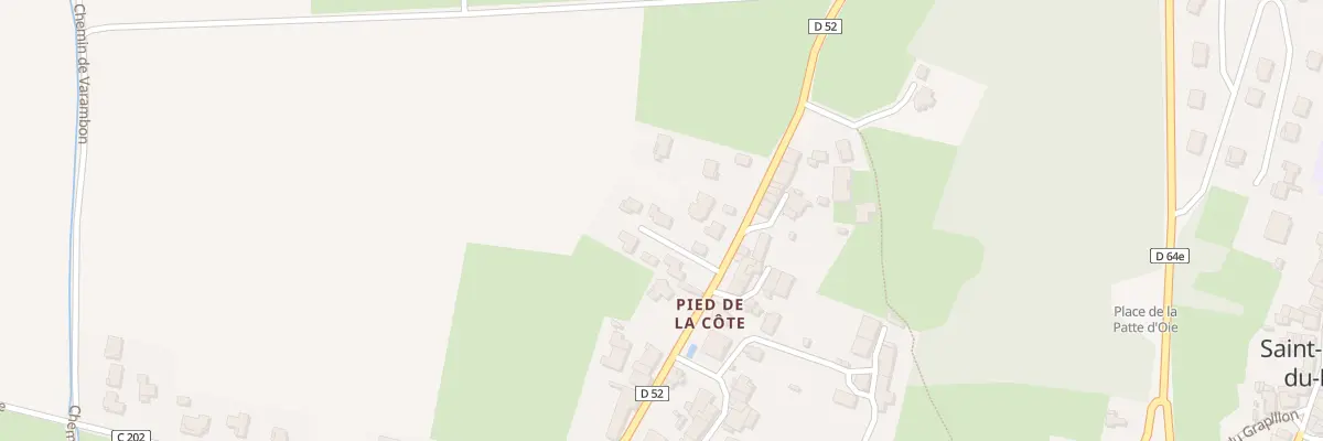 Plan du 50 Imp du Pre Grillet à Saint-Martin-du-Mont