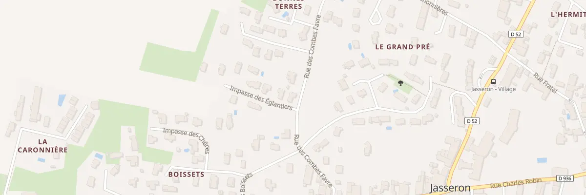 Plan du 175 Rue des Combes Favre à Jasseron