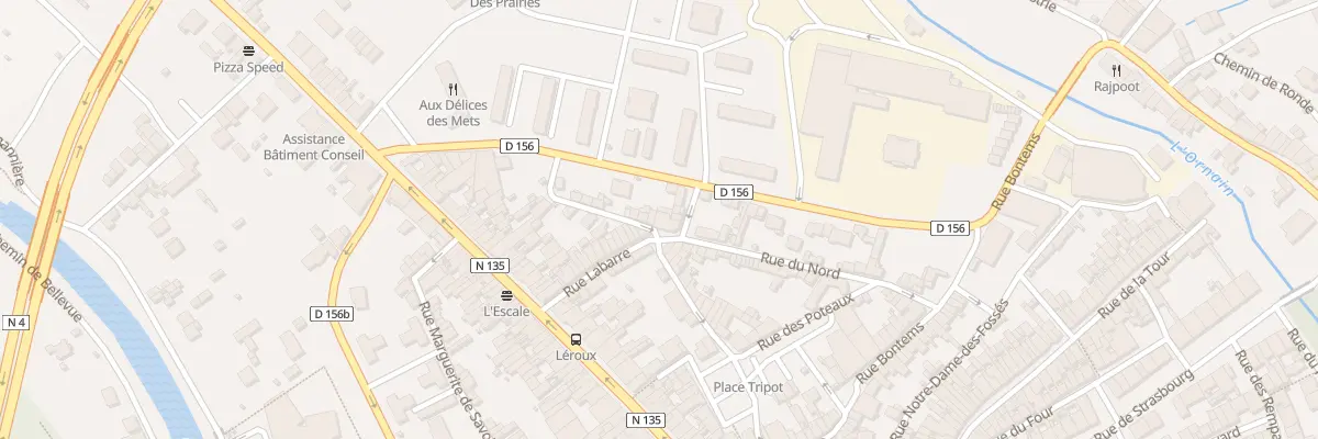 Plan du 44 Rue du Nord à Ligny-en-Barrois
