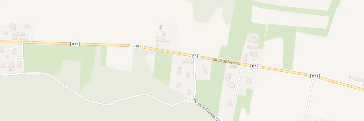 Plan du 3155 Rte de Versin à Saint-Chef
