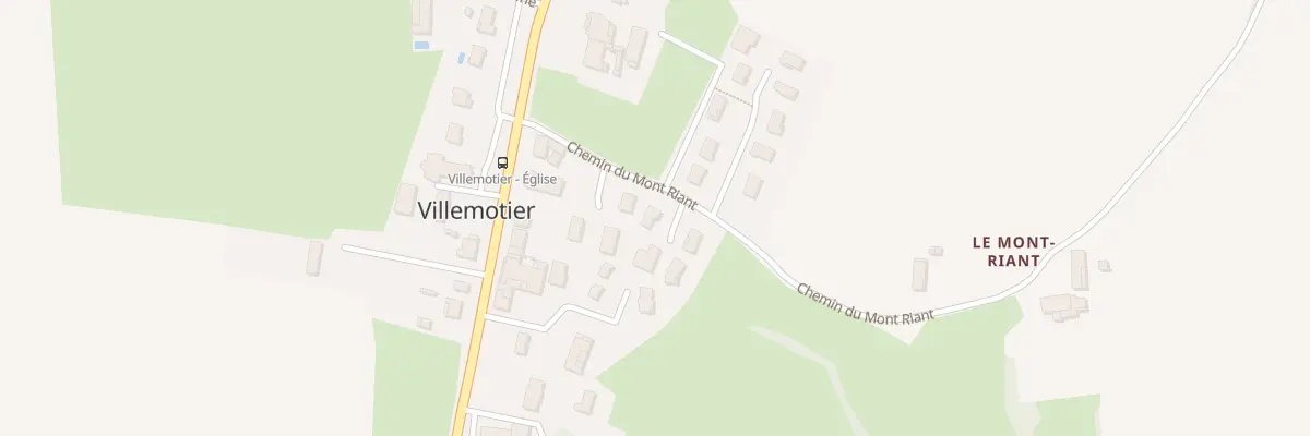 Plan du 136 Che du Mont Riant à Villemotier