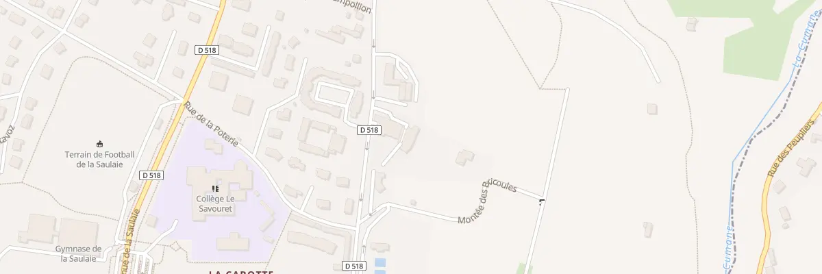 Plan du 4 Av de Saint Vérand à Saint-Marcellin