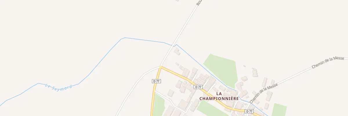 Plan du 46 Rte du Pré Pollet à Ambronay