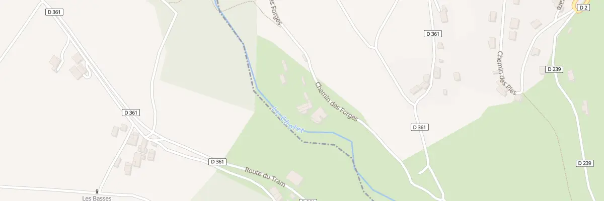 Plan du 1682 Rte des Forges à Saint-Laurent-en-Royans