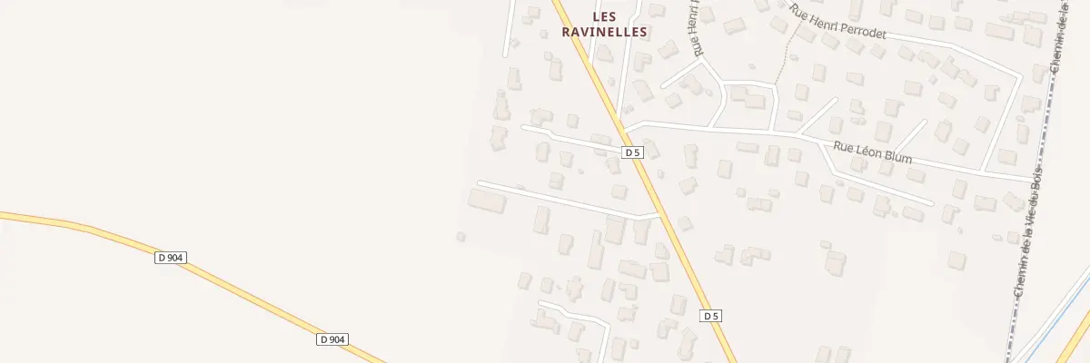 Plan du 15B Rue des Ravinelles à Château-Gaillard