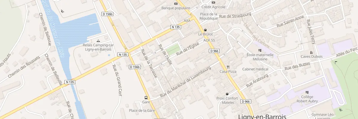 Plan du 1 Rue de l’Eglise à Ligny-en-Barrois