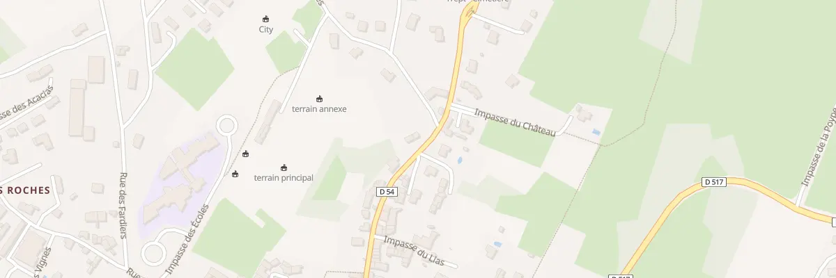 Plan du 343 Rue du Garnier à Trept