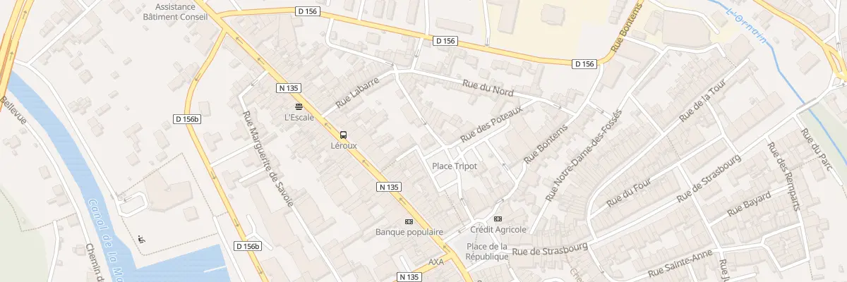 Plan du 5 Rue du Tripot à Ligny-en-Barrois