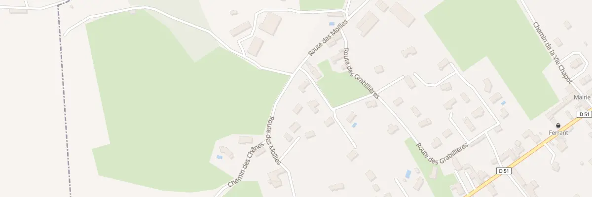 Plan du 28 Rte des Moilles à Eydoche