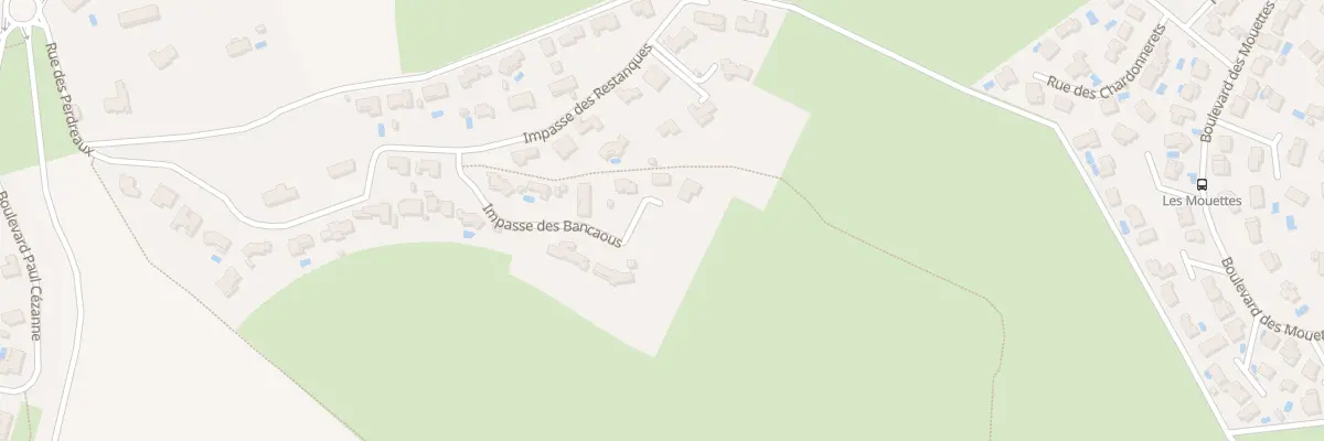 Plan du 169 Imp des Bancaous aux Pennes-Mirabeau