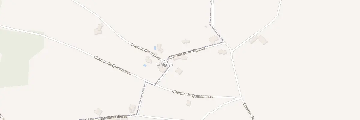 Plan du 5100 Quinsonnas à Sérézin-de-la-Tour