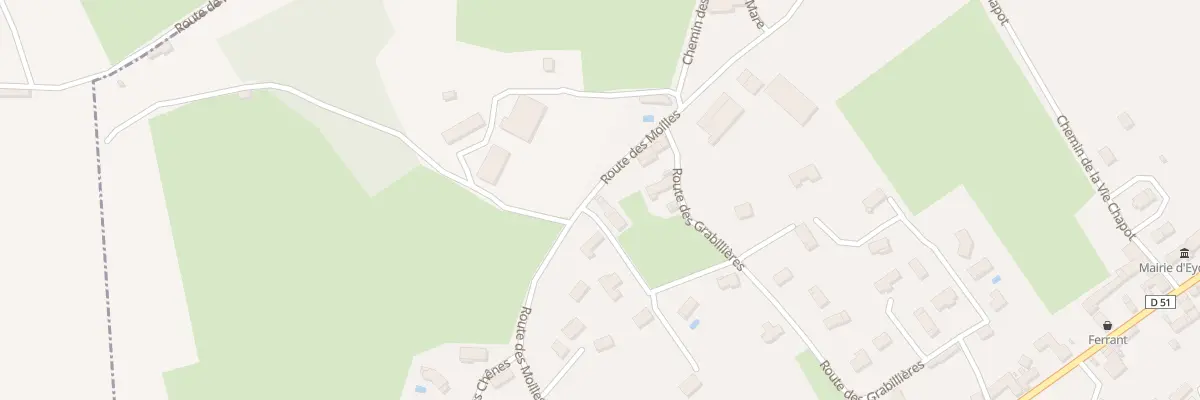 Plan du 16 Che du Berger à Eydoche