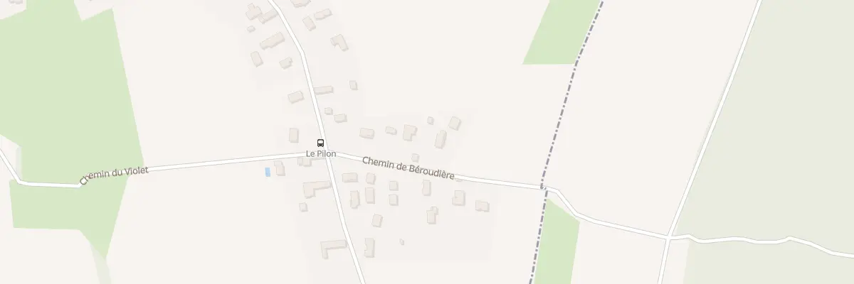 Plan du 11 Che de Beroudiere à Flachères