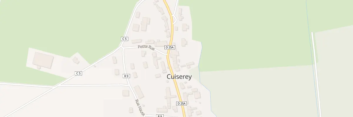 Plan du 5029 Le Village à Cuiserey
