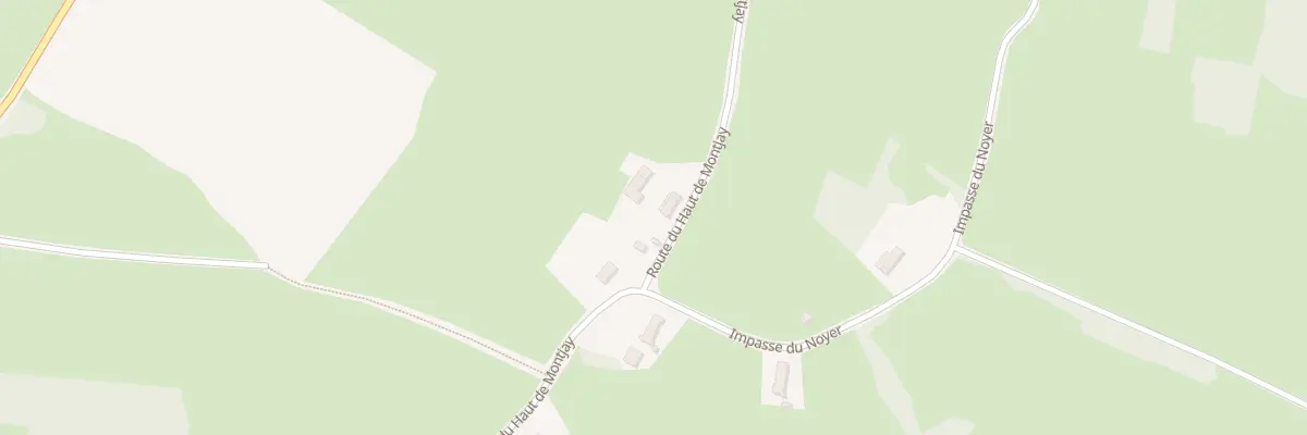 Plan du 895 Rte du Haut de Montjay à Montjay