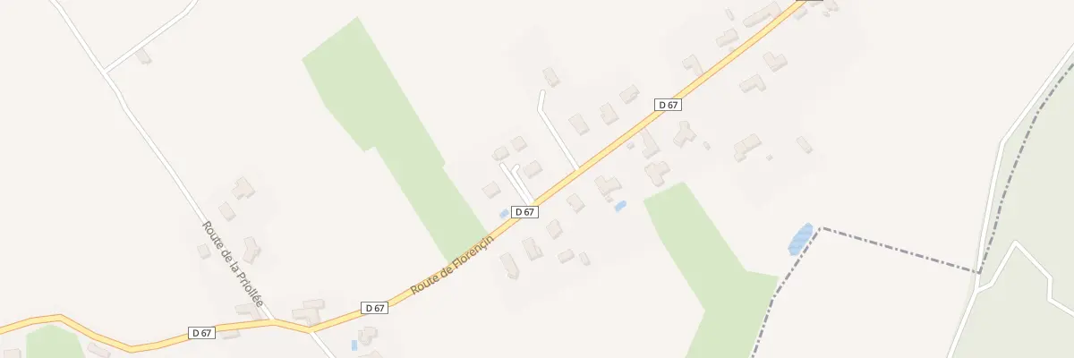 Plan du 27 Rte de Florencin à Flachères