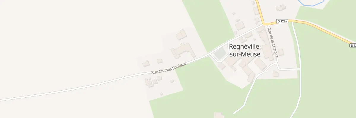 Plan du 8 Rue Charles Souhaut à Regnéville-sur-Meuse