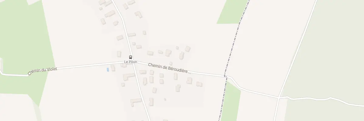 Plan du 13 Che de Beroudiere à Flachères