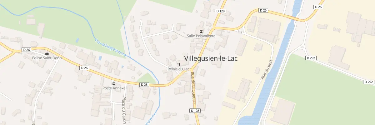 Plan du 10 Pl Jean Robinet à Villegusien-le-Lac