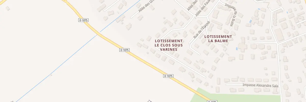 Plan du 10 Lot le Clos sous Varines à Saint-Denis-en-Bugey