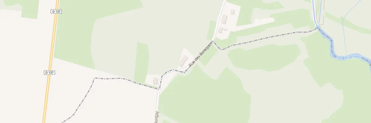 Plan du 8 Rue des Baraques à Torpes