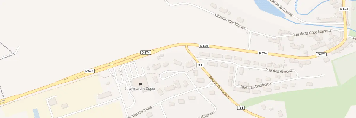 Plan du 4 Rue des Erables à Rimaucourt