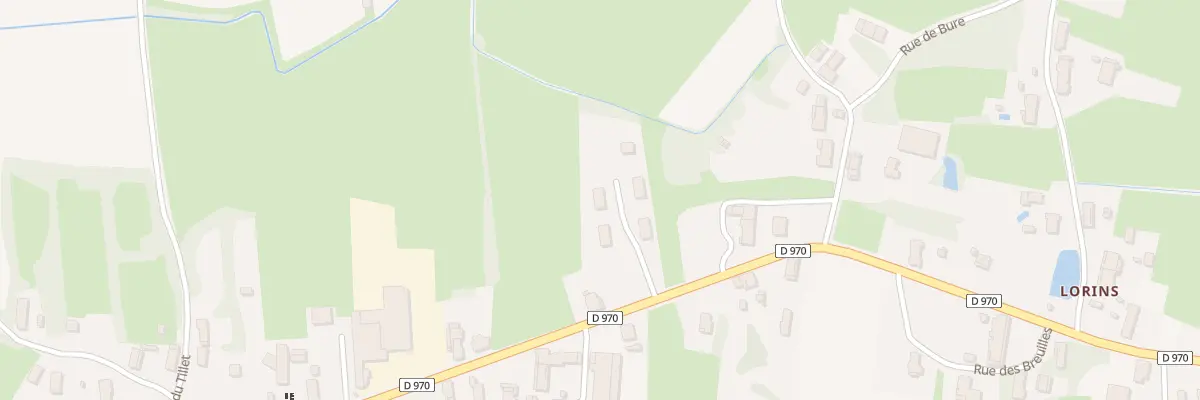 Plan du 399 Rte de Bletterans à Sens-sur-Seille