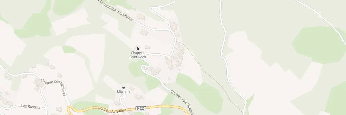 Plan du 5093 Hameau des Girards à Plaisians
