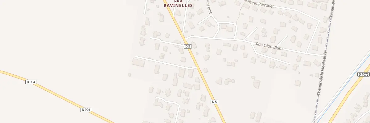 Plan du 15 Rue des Ravinelles à Château-Gaillard