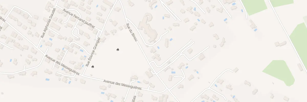 Plan du 6034 Av du Stade à Lauris