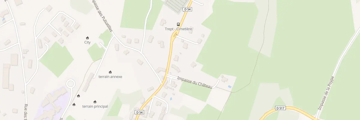 Plan du 60 Rte des Alpes à Saint-Hilaire-de-Brens