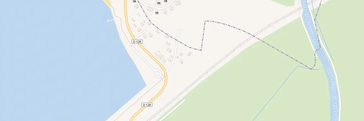 Plan du 1 Lot de Champ Parmont à Villegusien-le-Lac