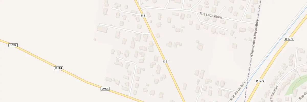 Plan du 7 Rue des Ravinelles à Château-Gaillard