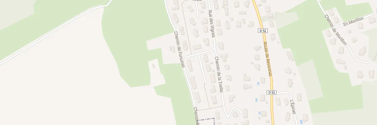 Plan du 221 Che de Fortunat à Ceyzériat