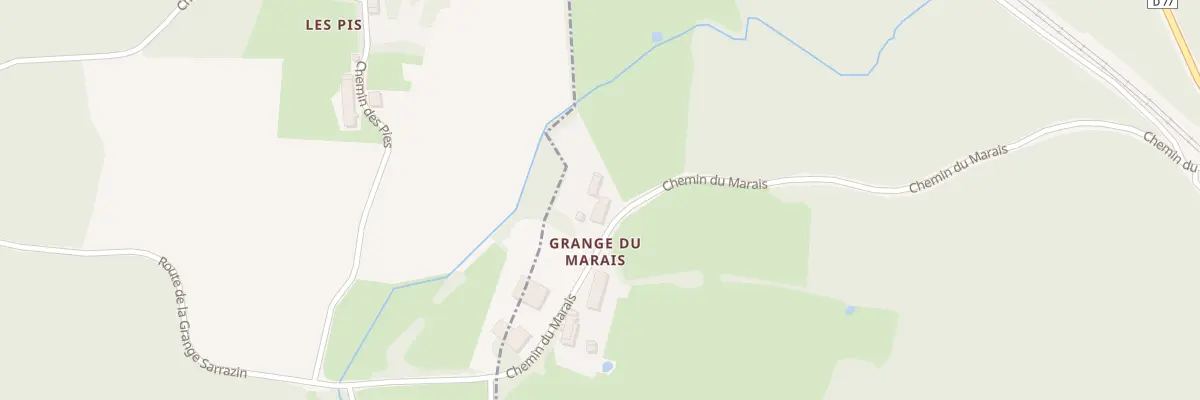 Plan du 5018 Grange du Marais à Balanod